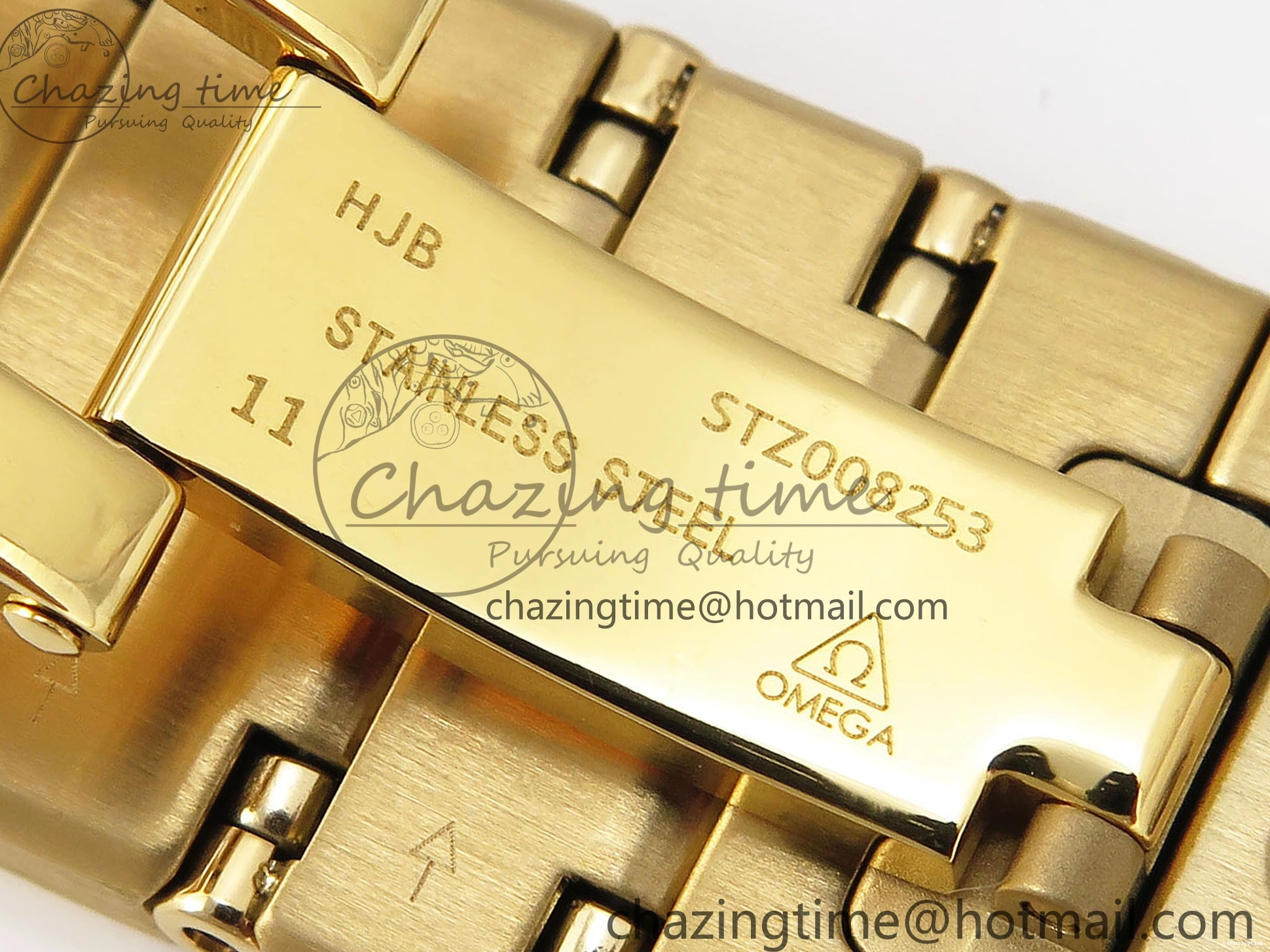 0303 Constellation 39mm YG ASWF 1:1 Best Edition White Dial on YG Bracelet A Casual 7780